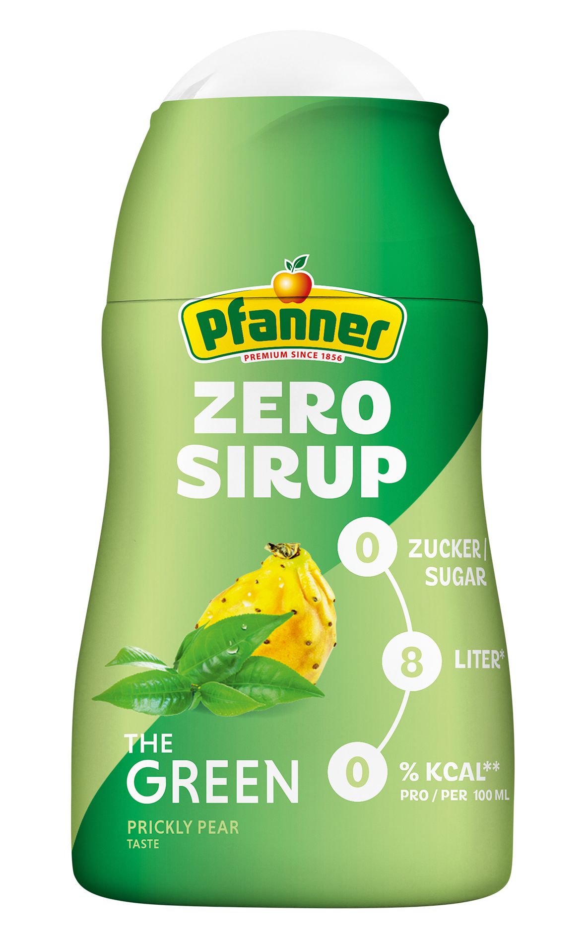 Pfanner Der Grüne Tee Zitrone-Kaktusfeige Zero Sirup 57 ml