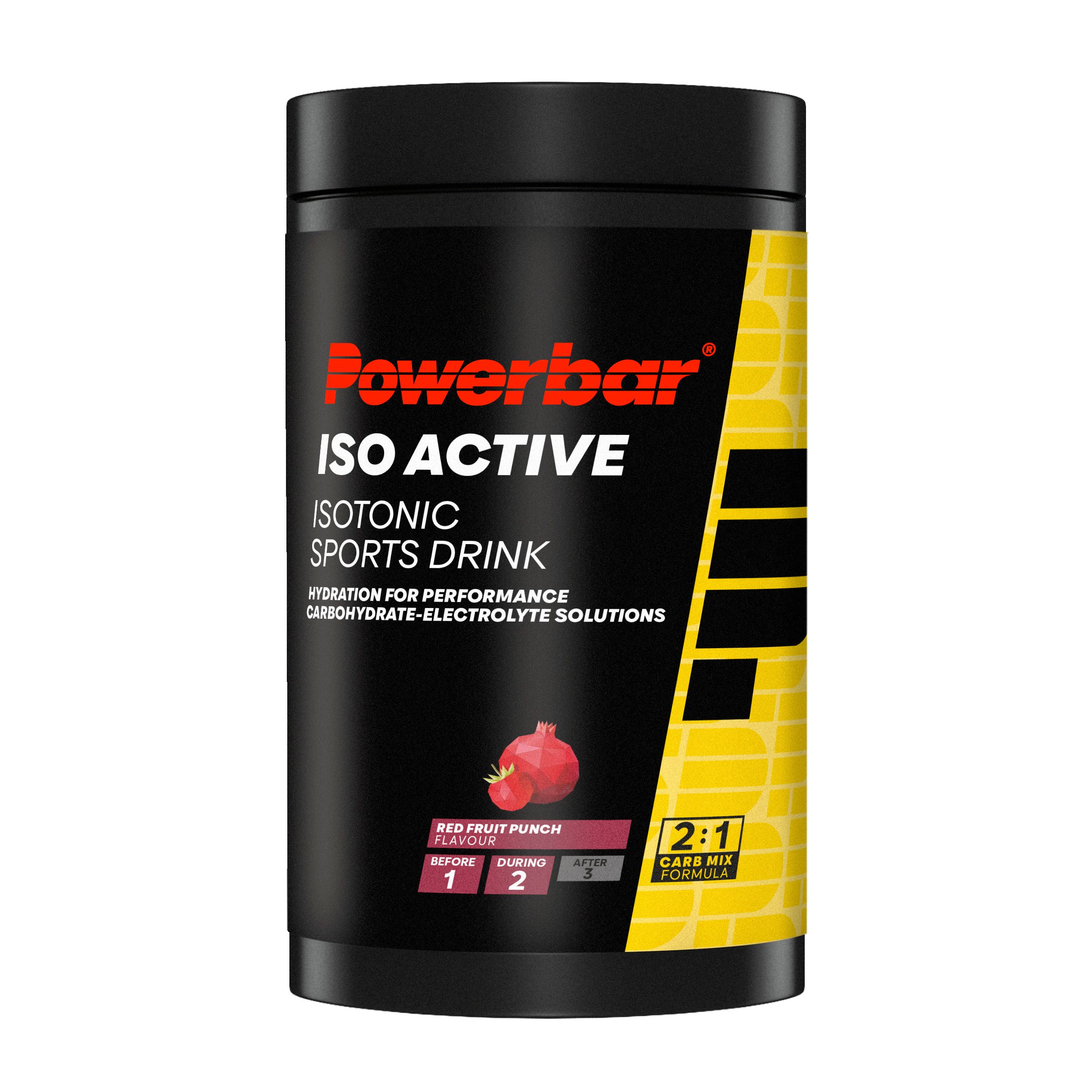 Powerbar Isoactive Red Fruit Isotonisches Sportgetränk - 5 Elektrlyte