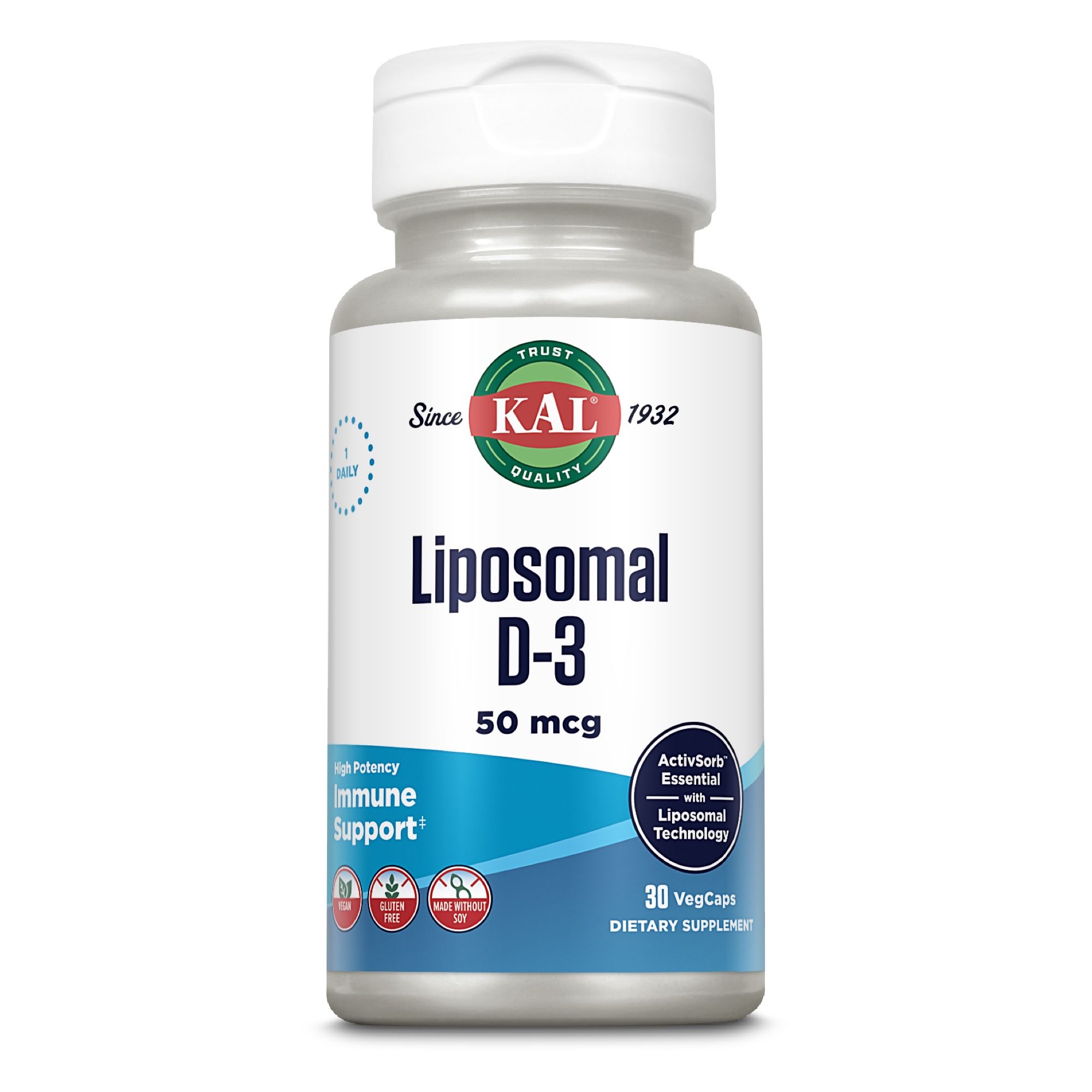 KAL Liposomales D-3 2000 i.E. 30 St Kapseln