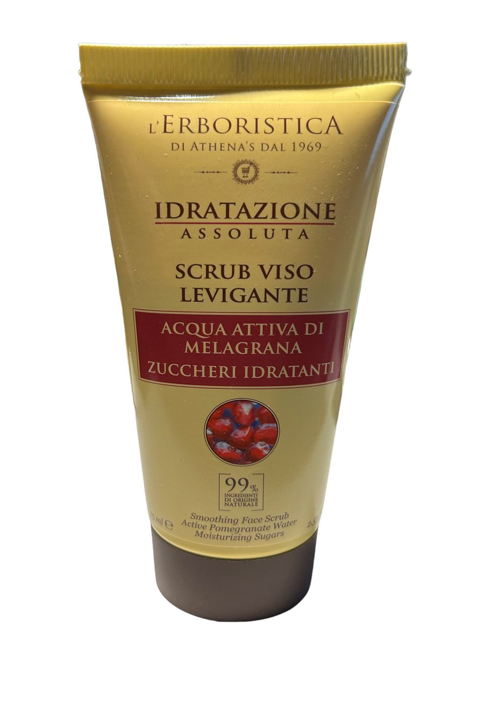 Gesichtspeeling mit aktivem Granatapfelwasser 75 ml