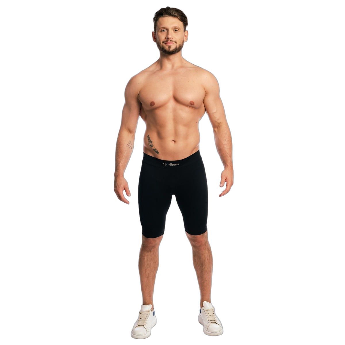 GymBeam Herren Funktionsshorts Slim ohne Taschen in Schwarz