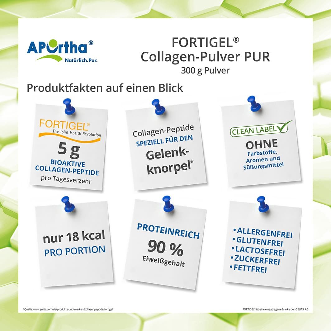 APOrtha® Fortigel® B (Rind) Collagen-Pulver PUR 300 g Pulver