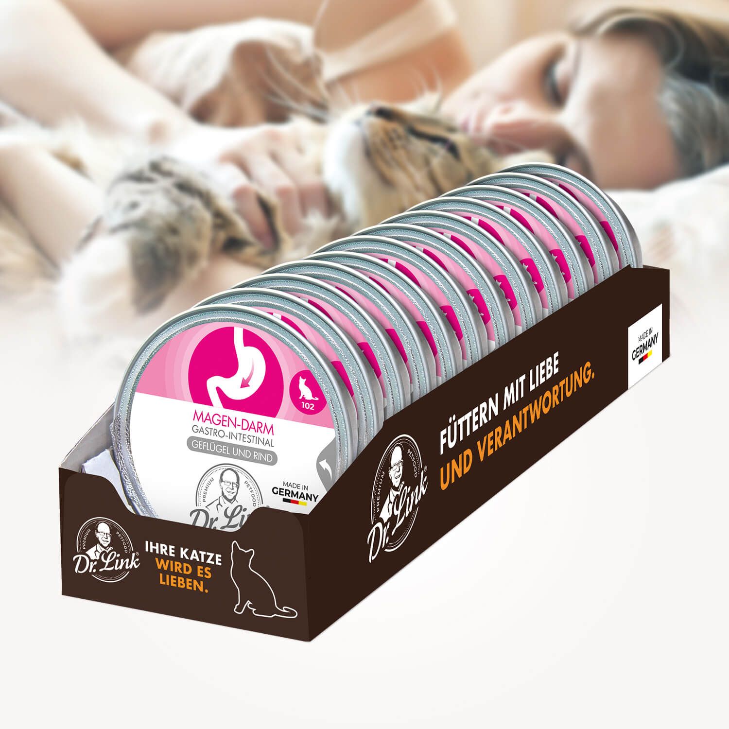 Dr. Link® SPEZIAL-DIÄT Magen-Darm I Gastro-Intestinal Geflügel und Rind