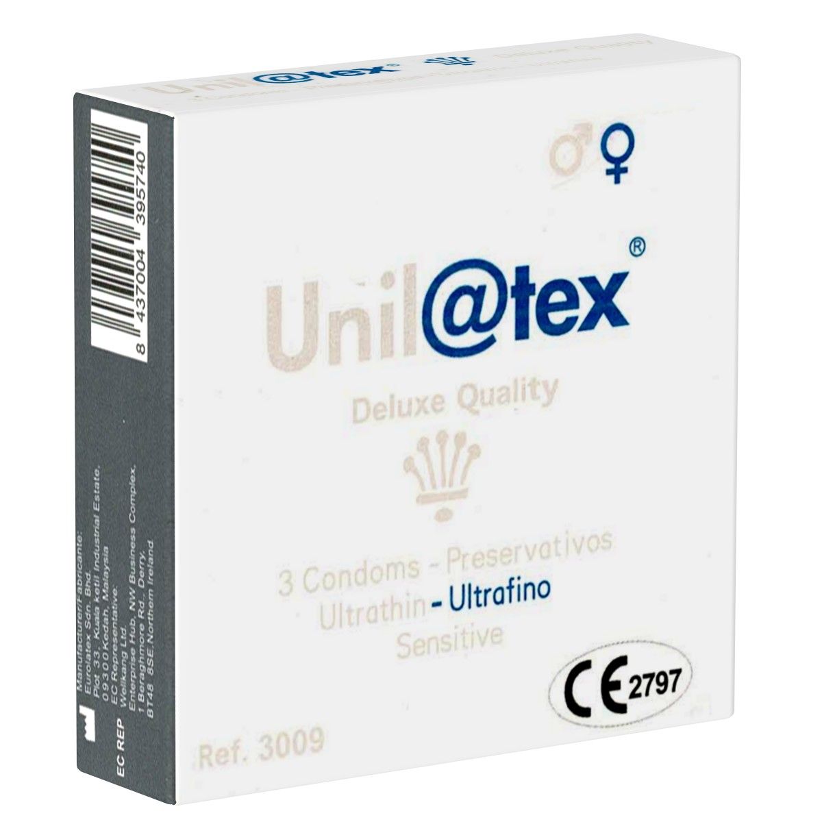 Unilatex *Ultrafino - Sensitive* 3 St Kondome