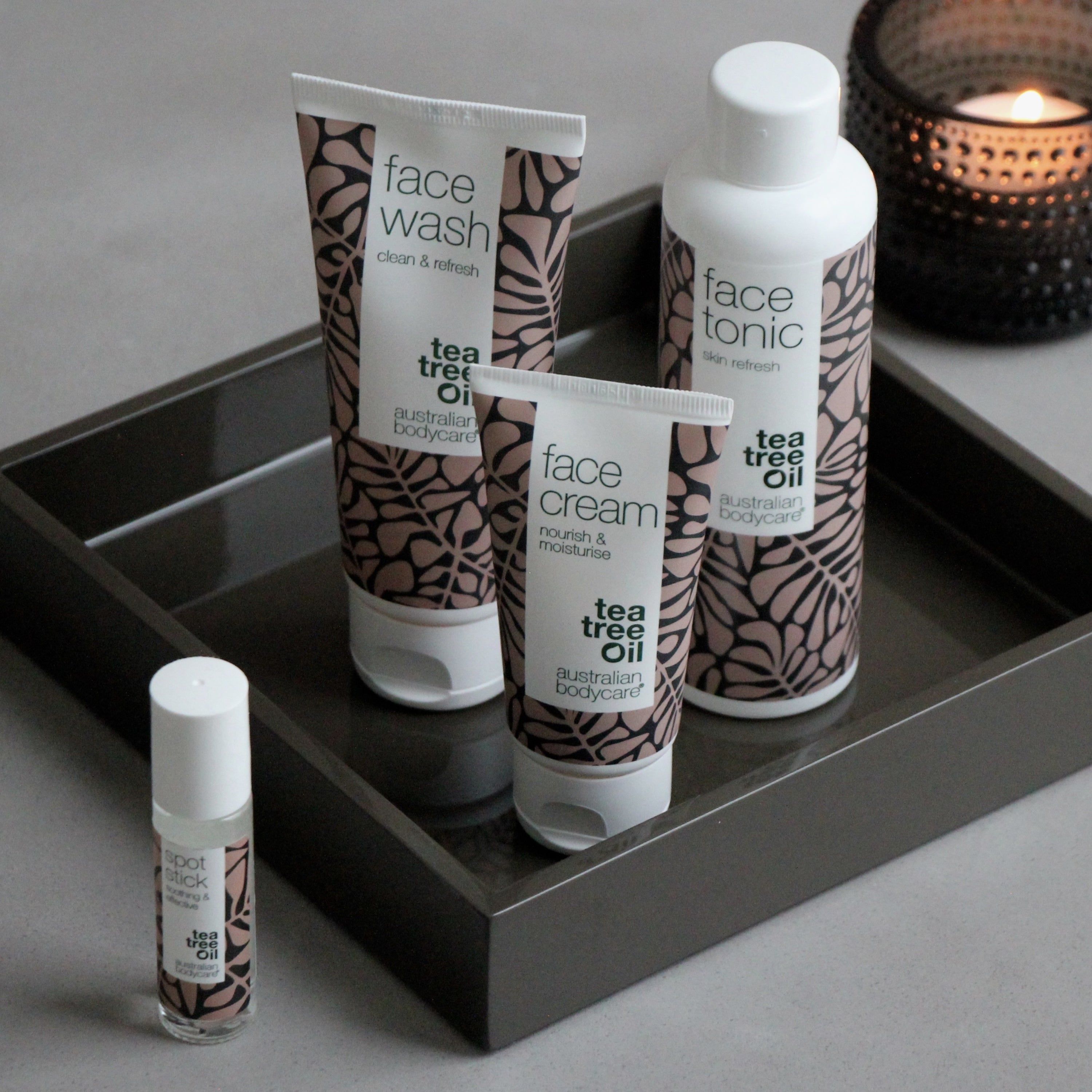 Australian Bodycare 4 Produkte gegen Pickel am Kinn