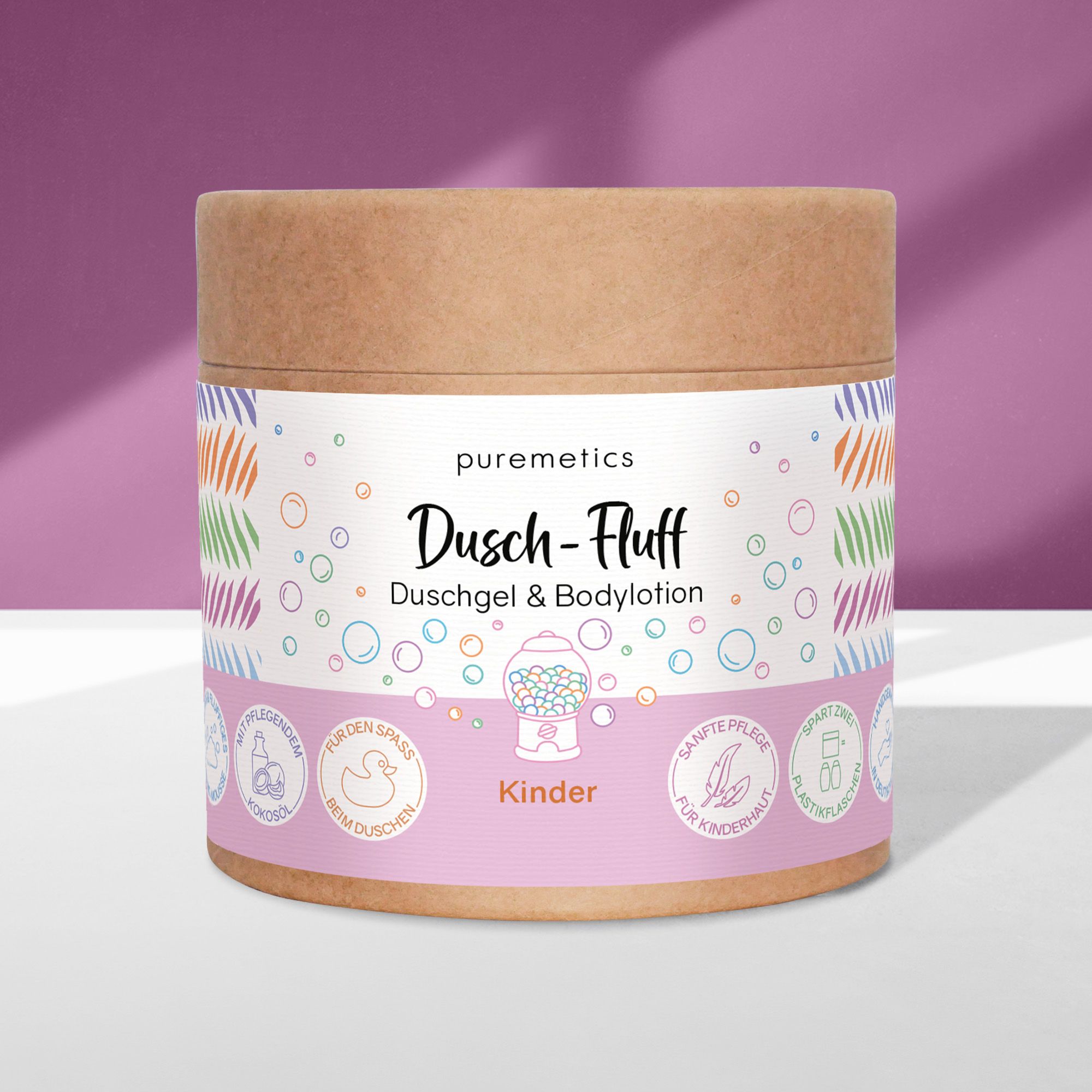 puremetics Dusch-Fluff 'Kinder'