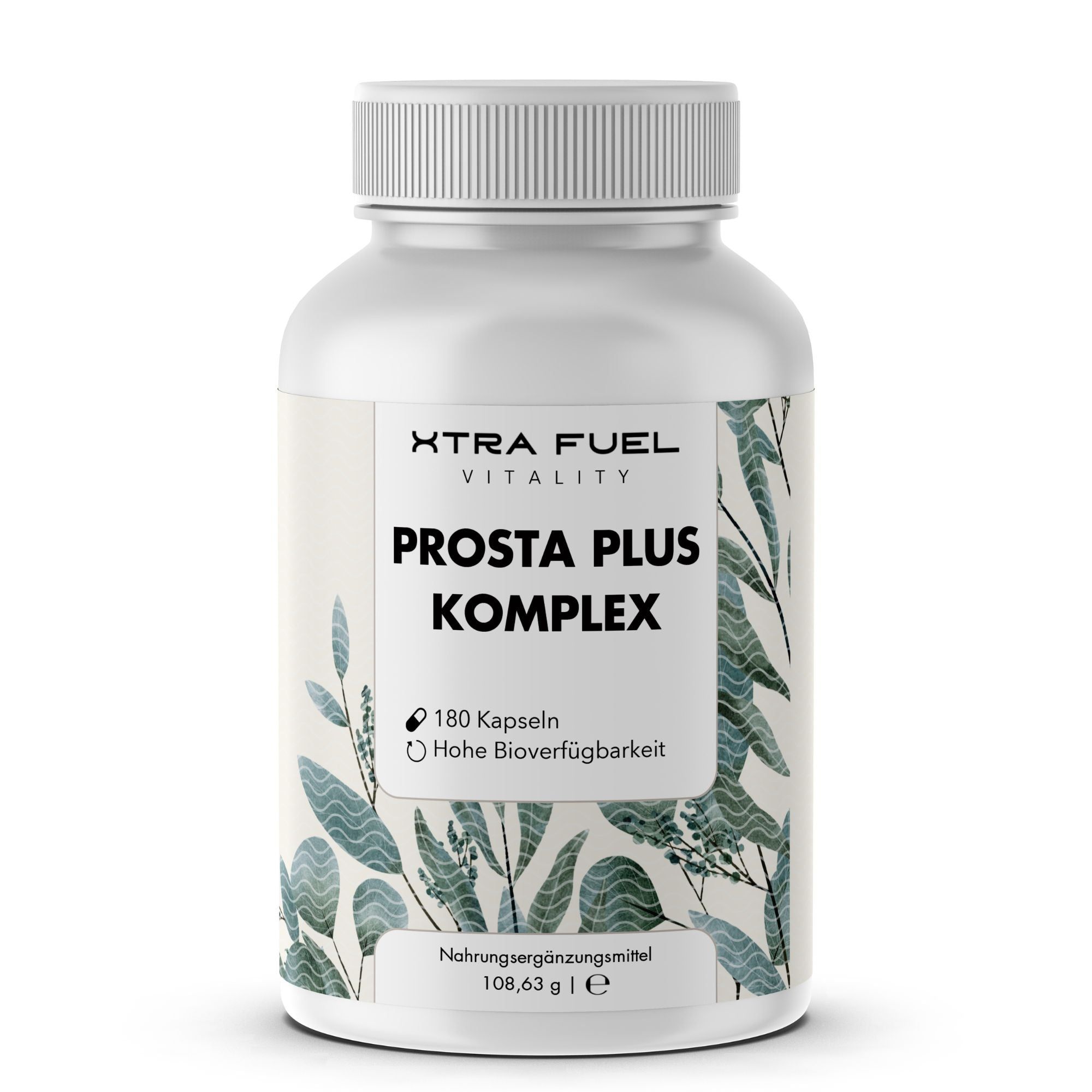 Prostata Kapseln von XTRA FUEL | 180 Kapseln mit Prostata Komplex aus Sägepalmen & Kürbiskern ⭐⭐⭐⭐⭐