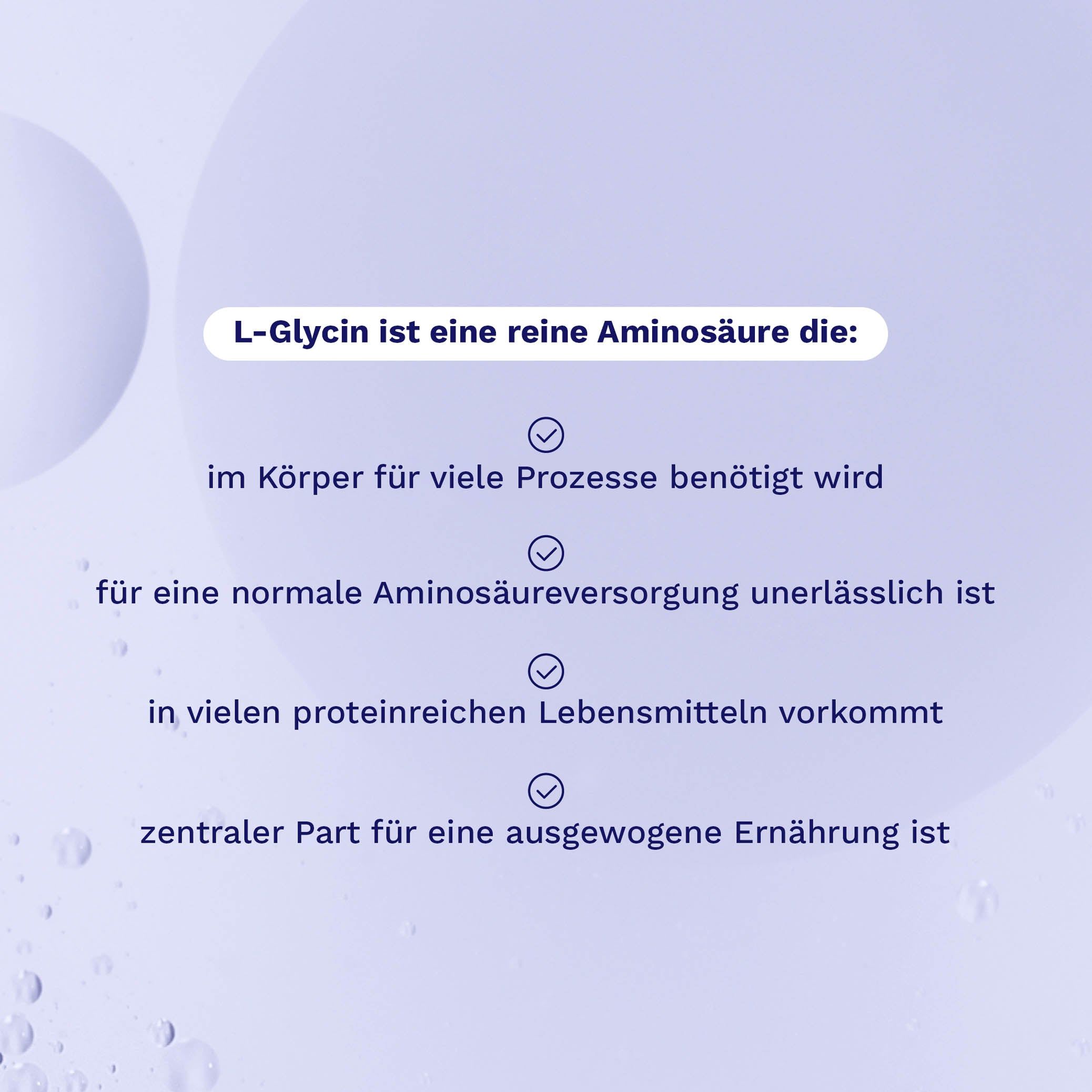 PuroMedica L-Glycin Kapseln, 60 Stück.