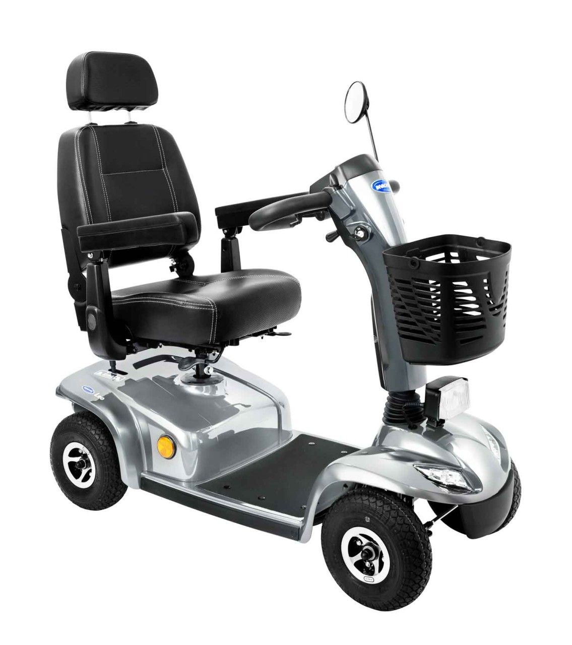Invacare Leo, 6 km/h Scooter, ÖPNV, silber
