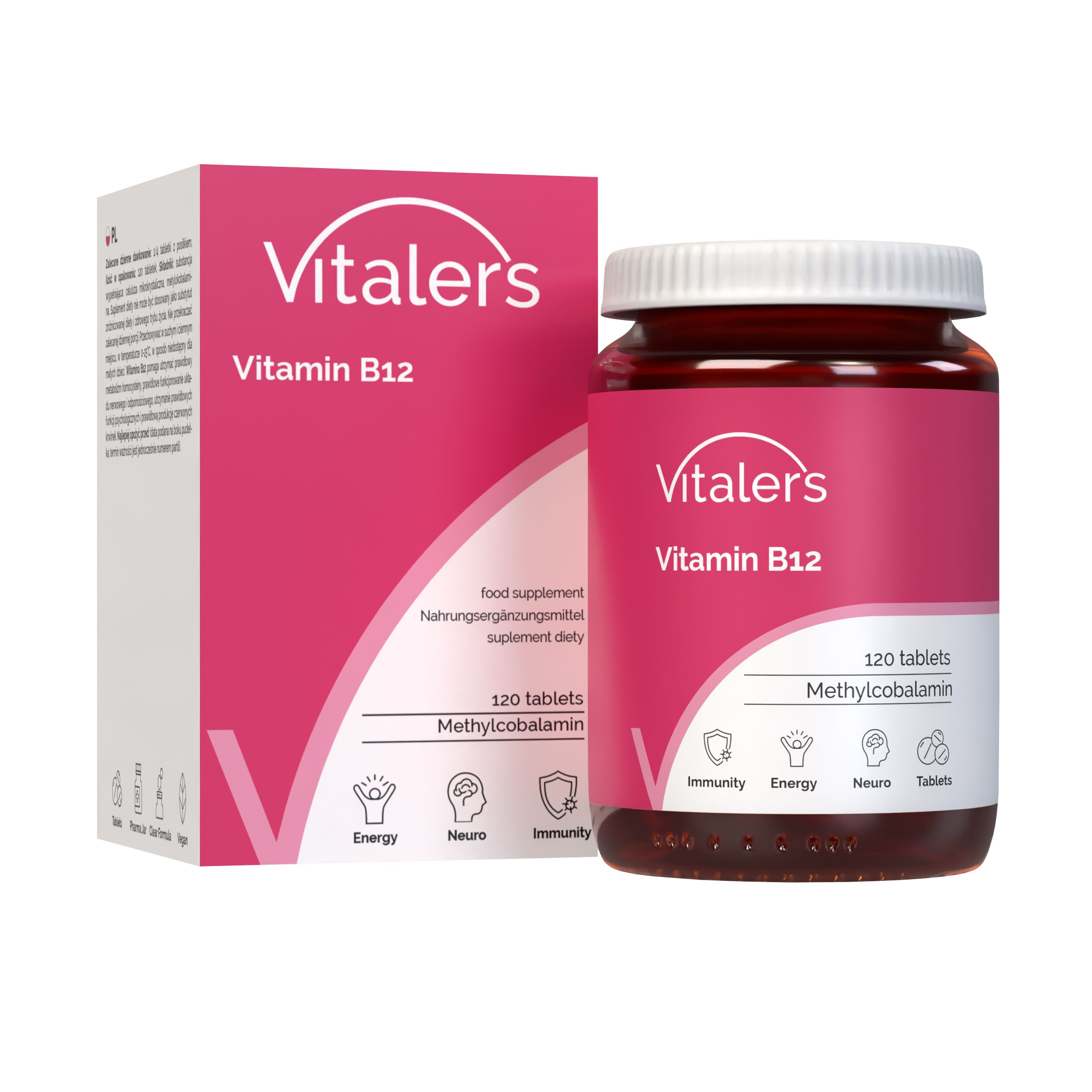 Vitaler’s Vitamin B12 100 µg 120 St Tabletten