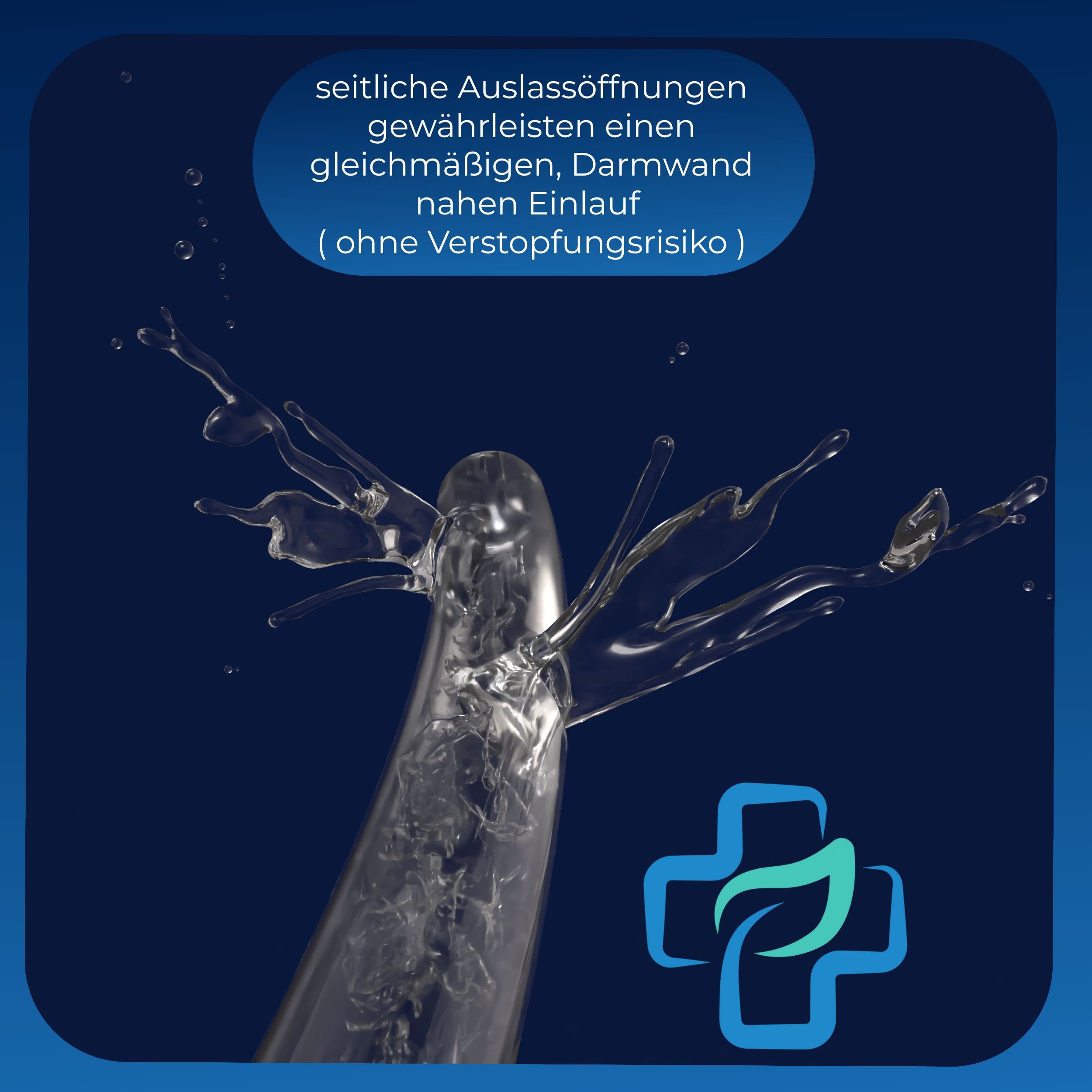 Einlaufhilfe Darmrohr CH 22 - Ø 7,3 mm lila steril
