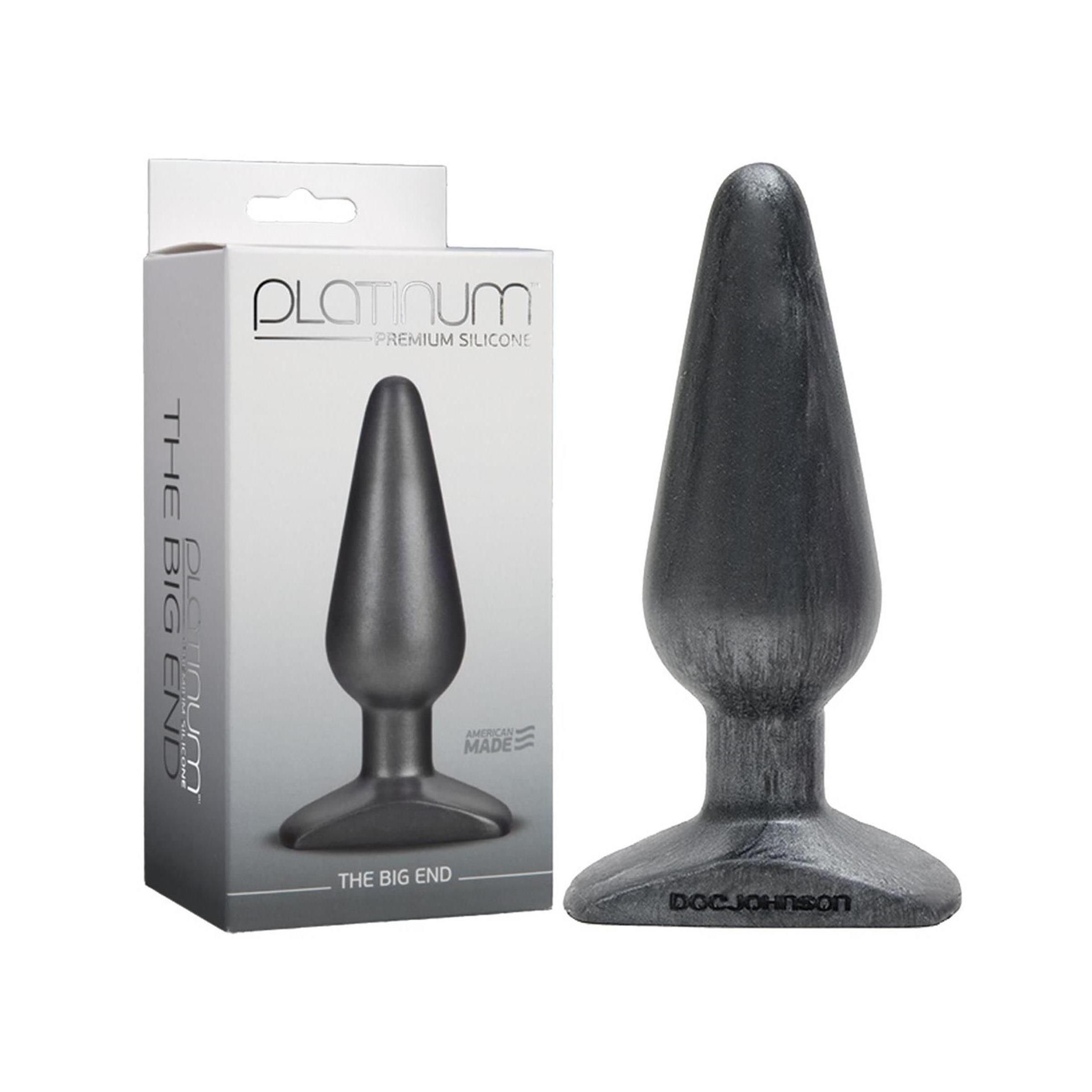 DOC JOHNSON Platinum The Big End charcoal