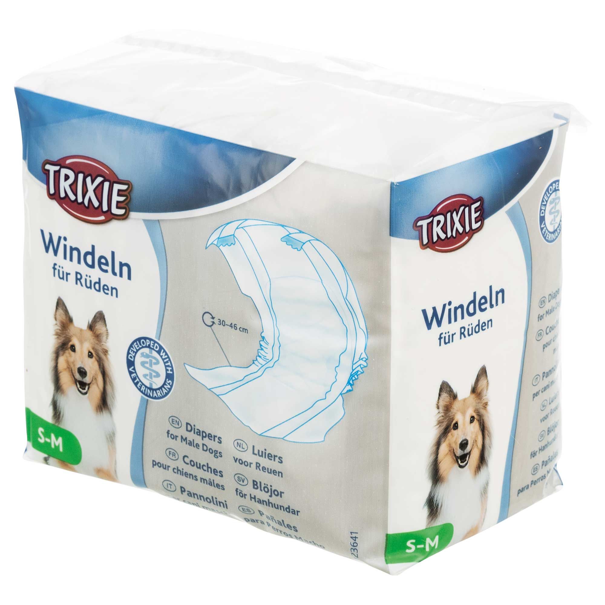 Rüdenwindeln - Taillenumfang - hygienische Einweg-Windeln