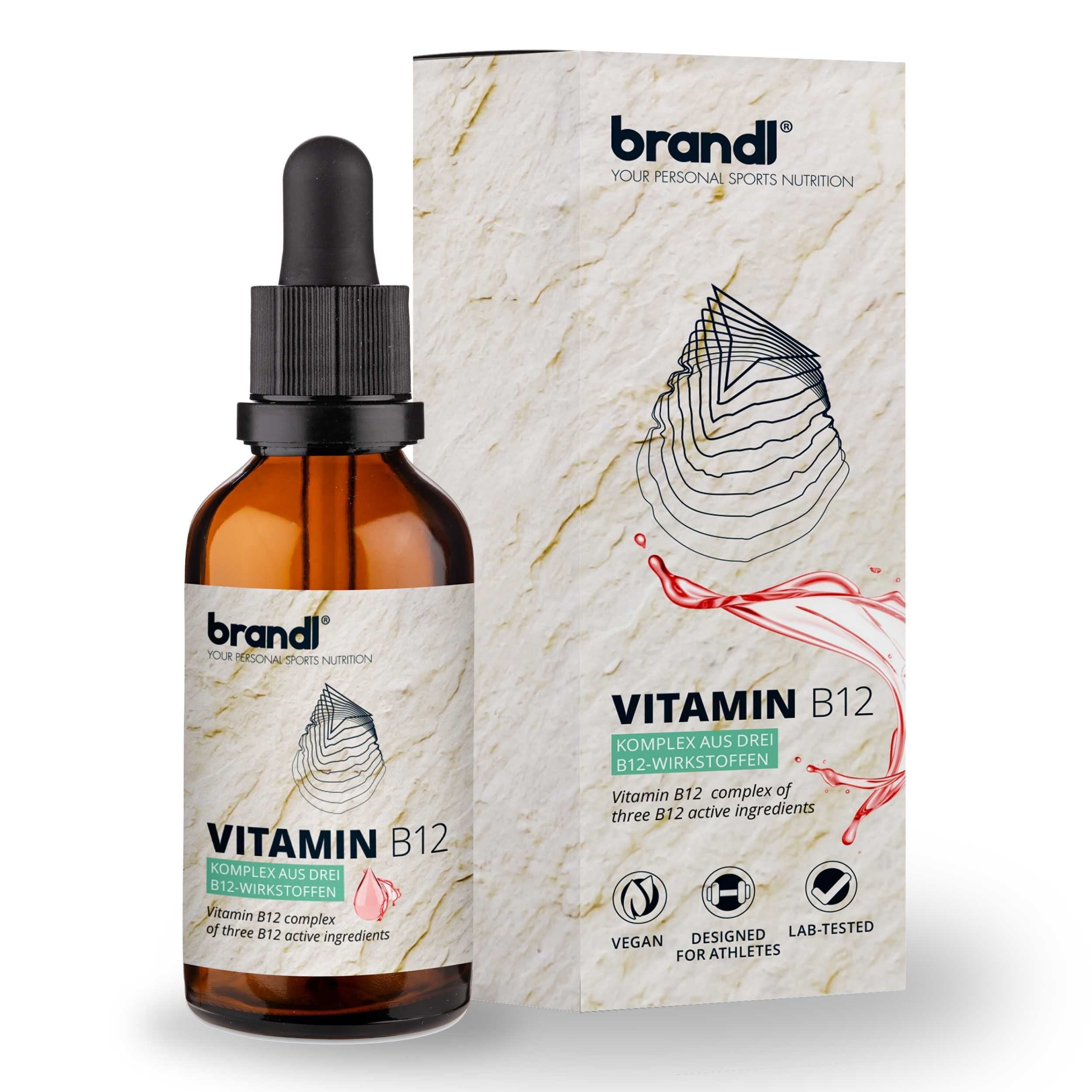 brandl® B12 Vitamin Tropfen aus 3 Aktivformen