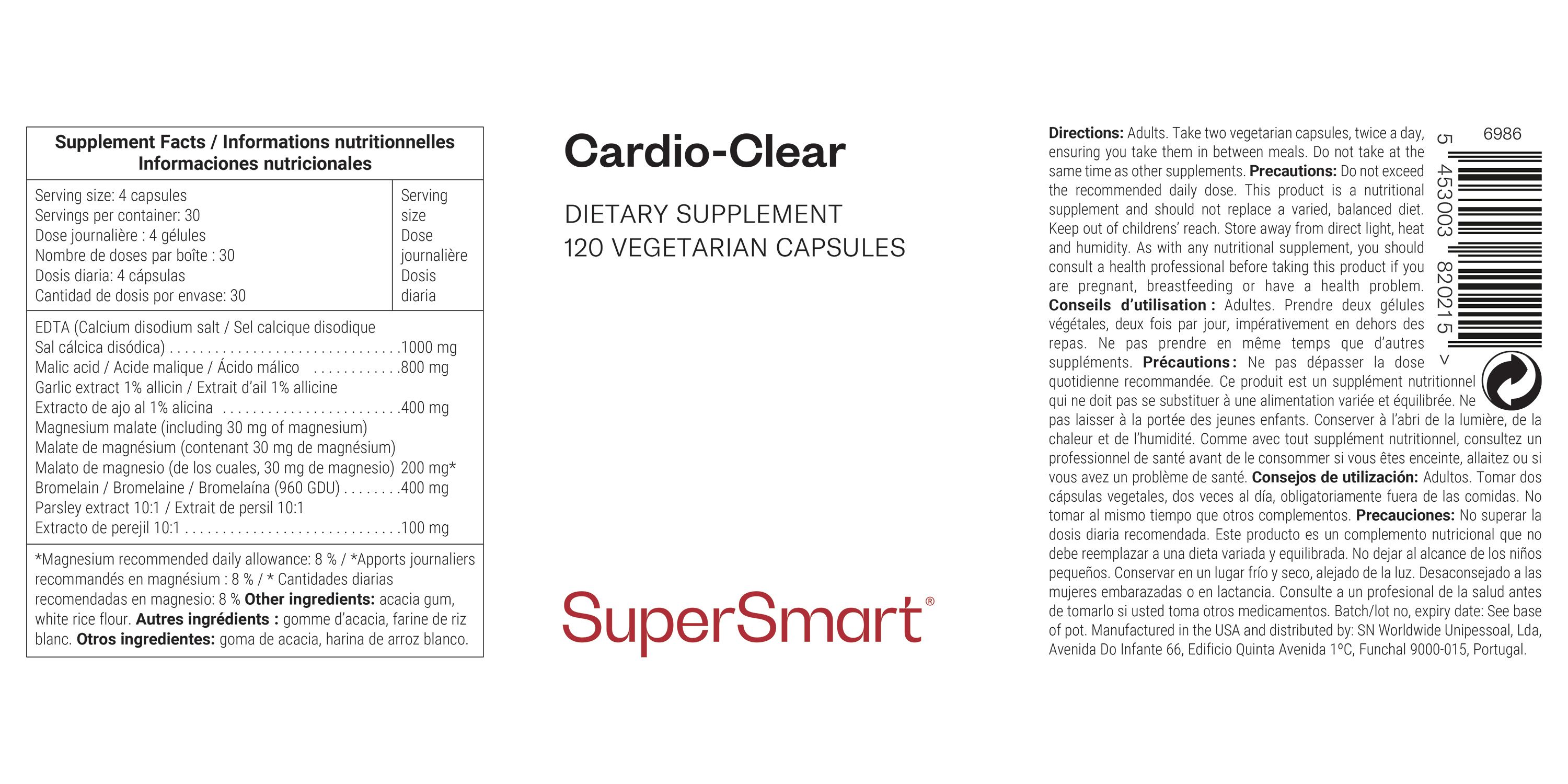 SuperSmart - Cardio-Clear 120 St