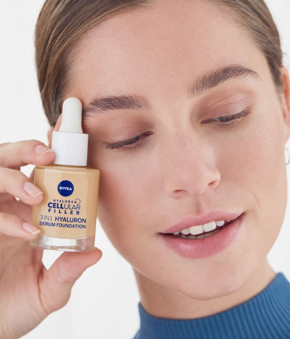 NIVEA Cellular 3in1 Hyaluron Serum Foundation Mittel