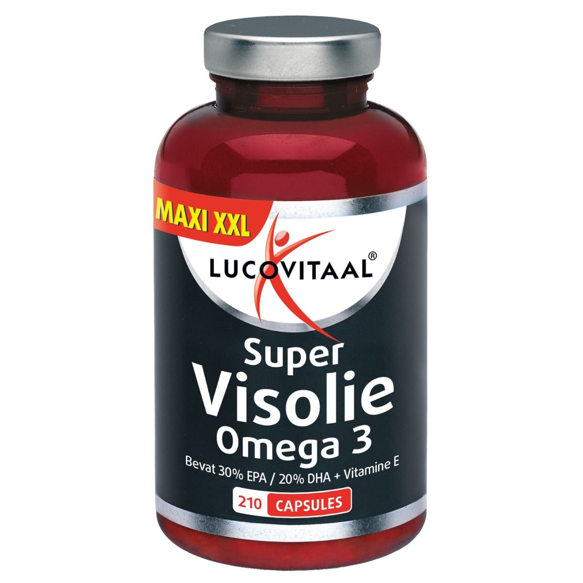 Lucovitaal Super Omega 3 Fischöl Maxi XXL 210 St Kapseln