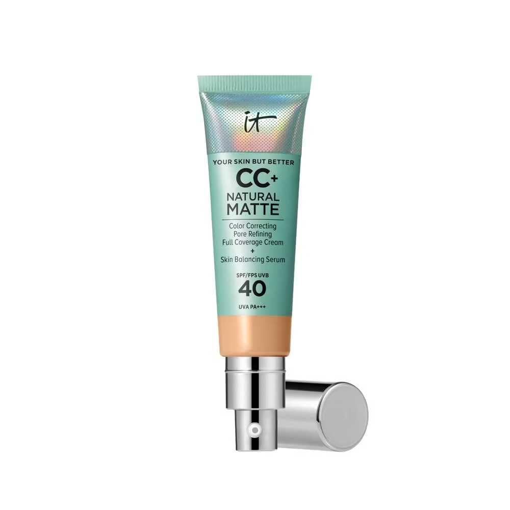 It Cosmetics CC Cream Base di Trucco Naturale Opaco SPF 40 Medium 32ml