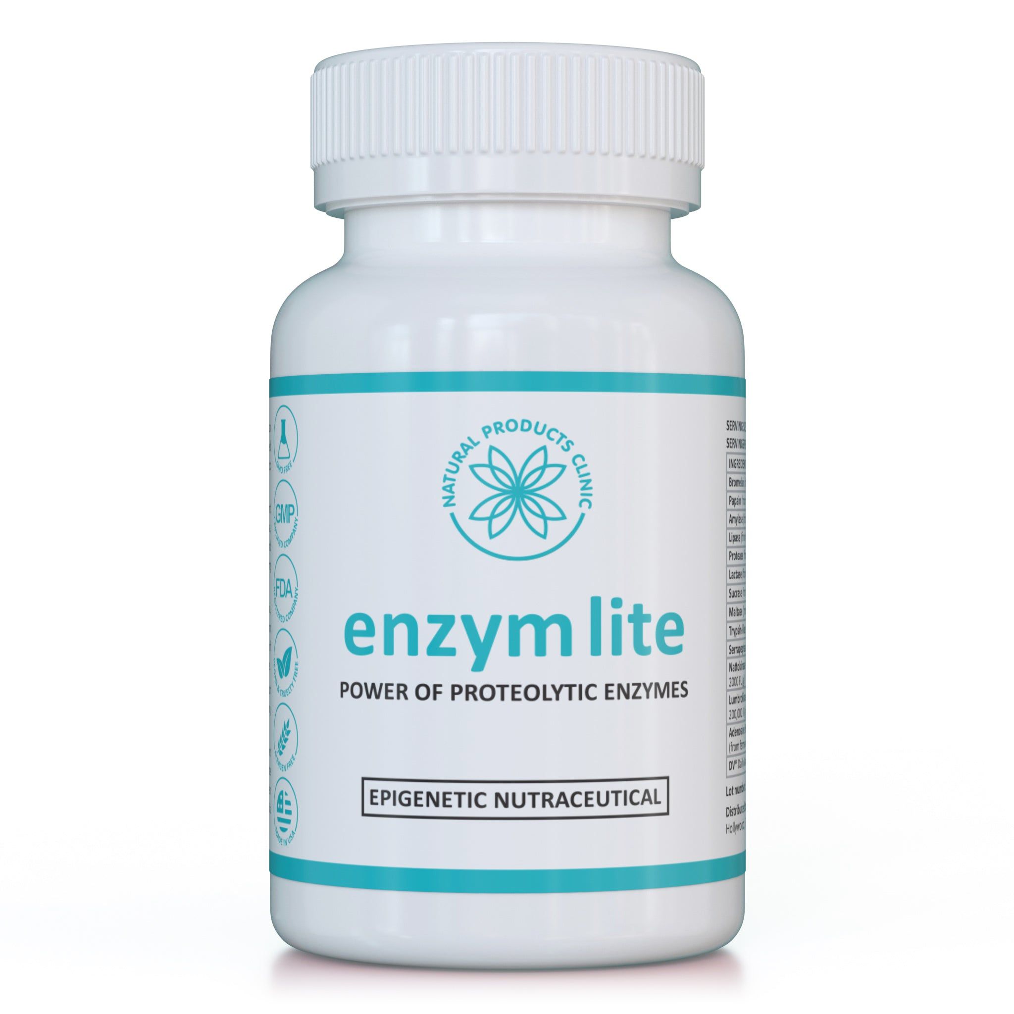Natural Products Clinic Enzym Lite 60 St Kapseln magensaftresistent