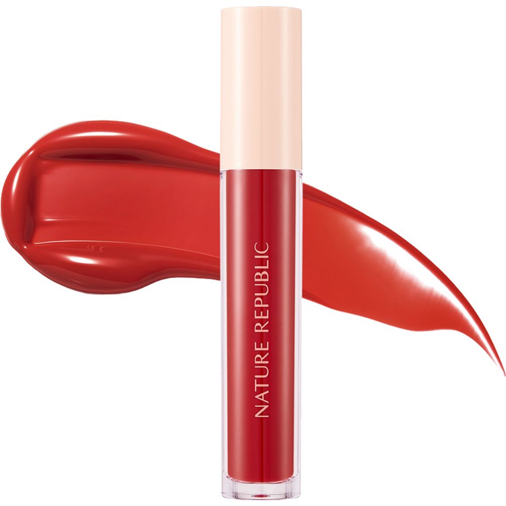 NATURE REPUBLIC By Flower Water Gel Lip Tint 01 Crushed Cherry