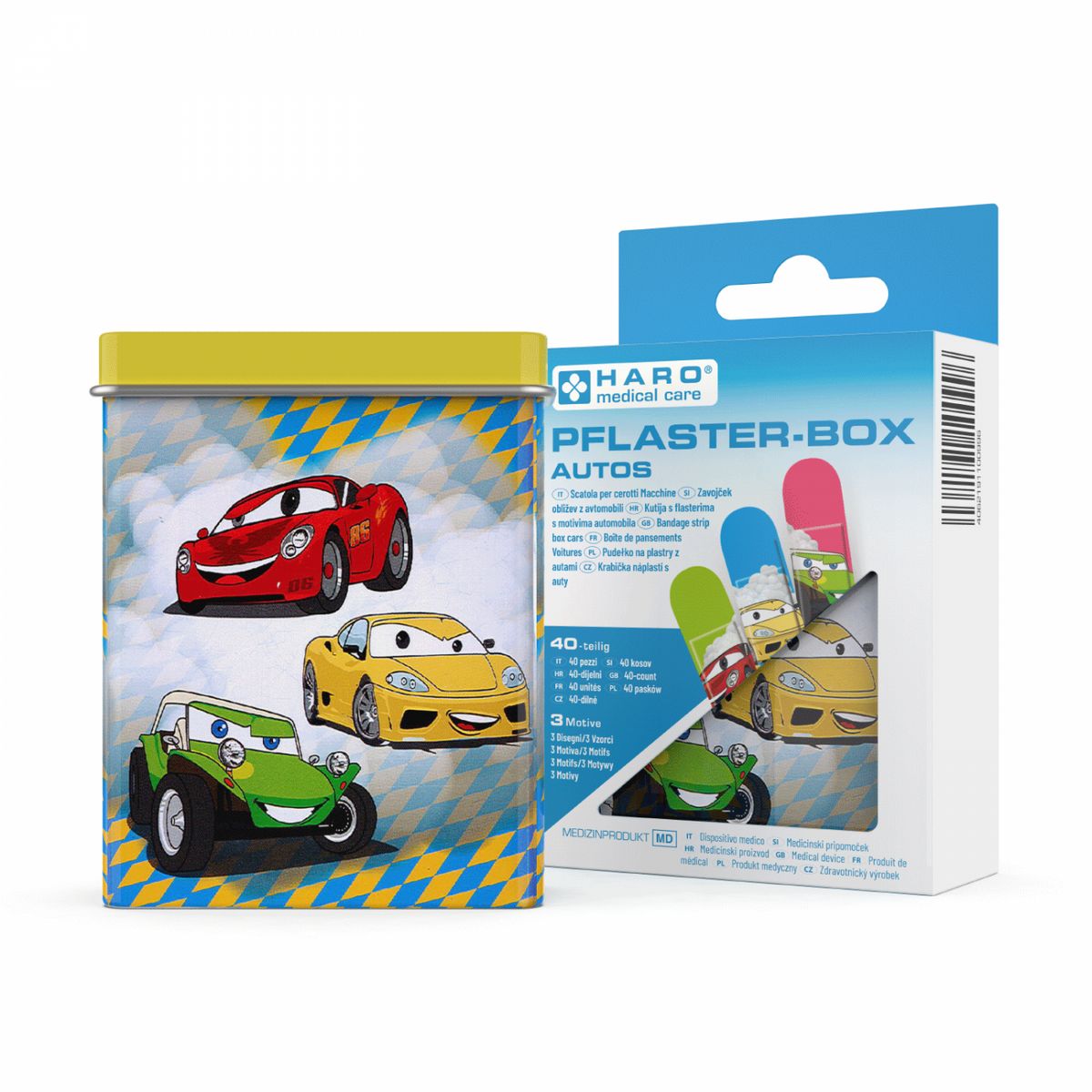 Haro Kinderpflaster mit verschiedene Motive