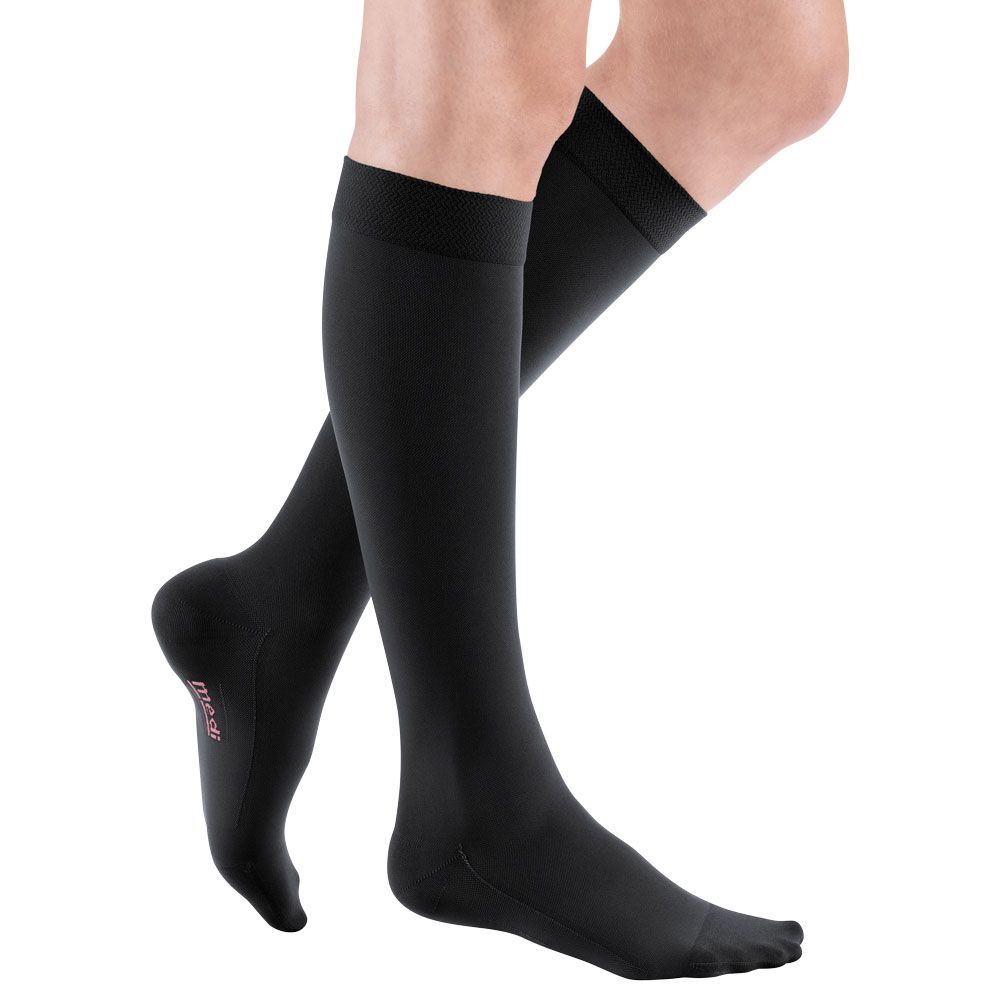 mediven comfort CCL2 AD Kompressionsstrümpfe normal (39-44 cm) Softspitze u. Trikotabschlussrand