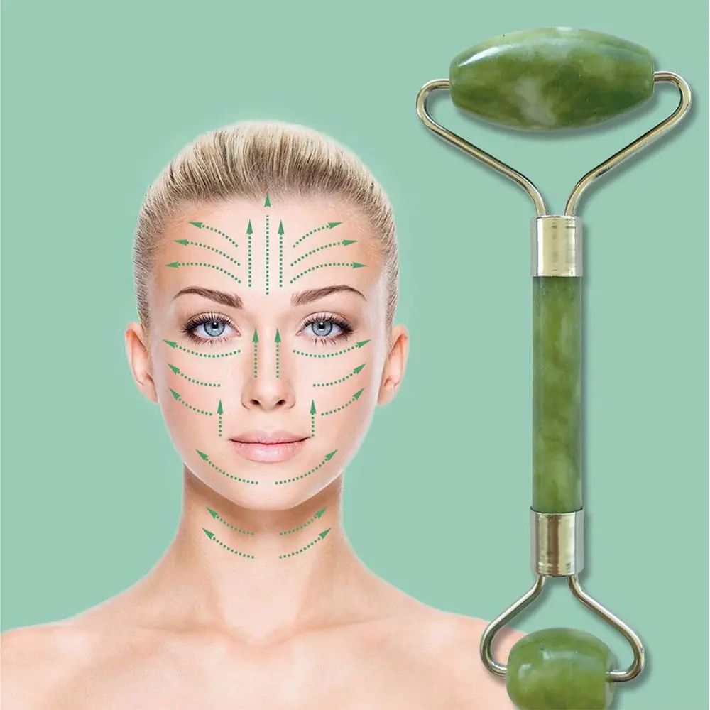 Bioherba Jade Gesichtsmassagerolle Gesicht-und Hautpflege
