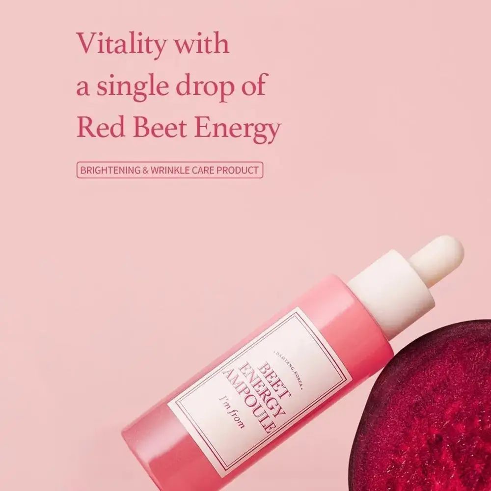 I'M FROM Beet Energy Serum – Energie-Boost Gesichtsserum mit Rote-Bete-Extrakt für Glow