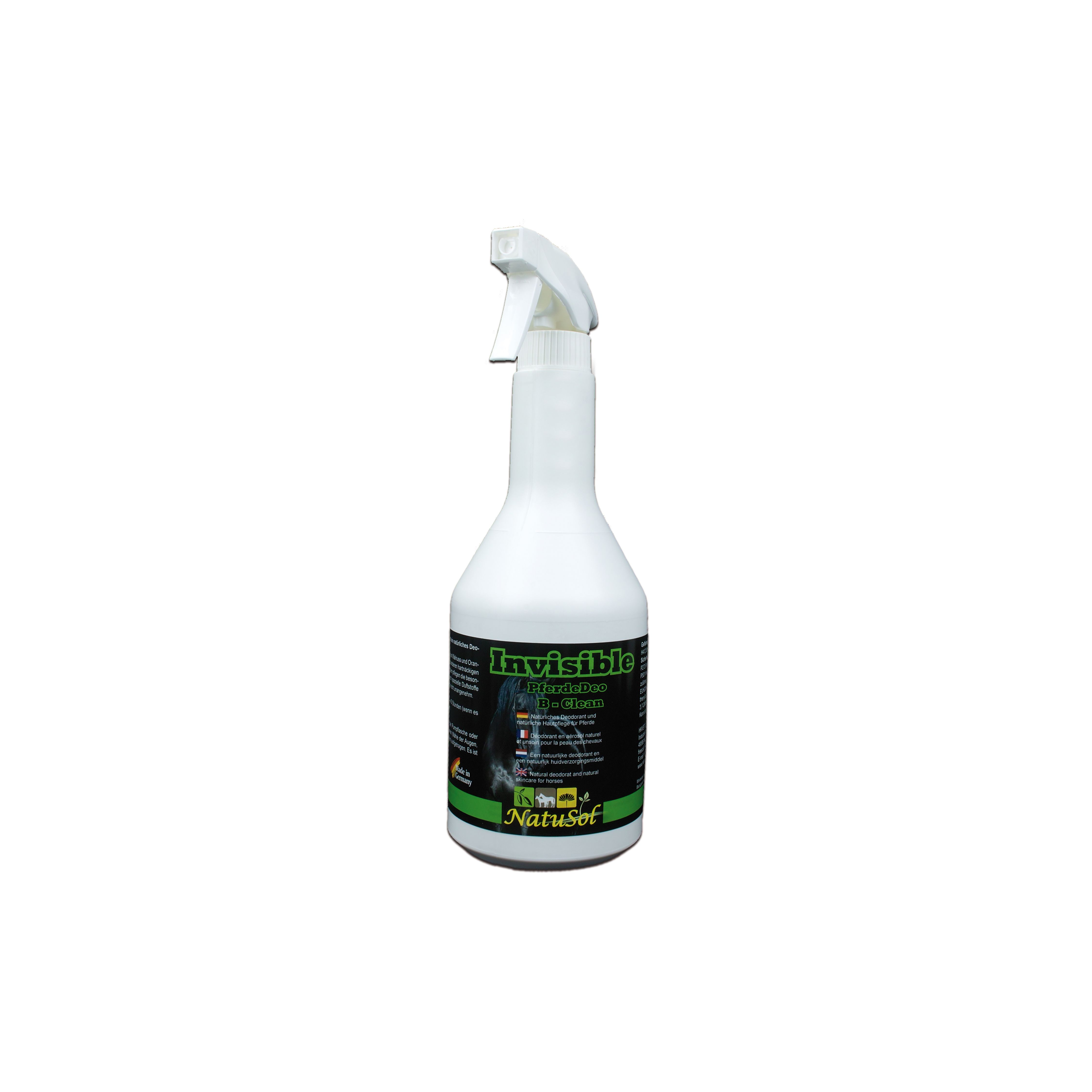 NatuSol Invisible B-Clean für Pferde - natürliches Deodorant