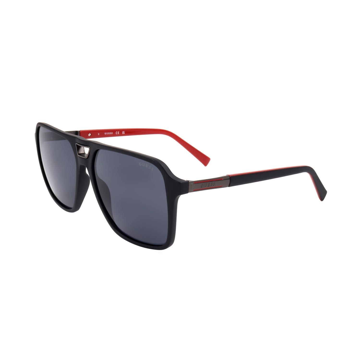 Guess Factory occhiali da sole uomo GF00063 black red