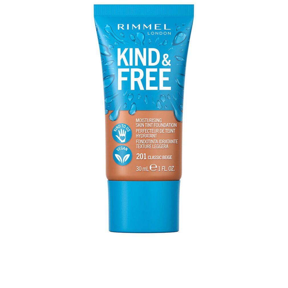 Rimmel London Kind y Free Tint Foundation 201-Classic Beige
