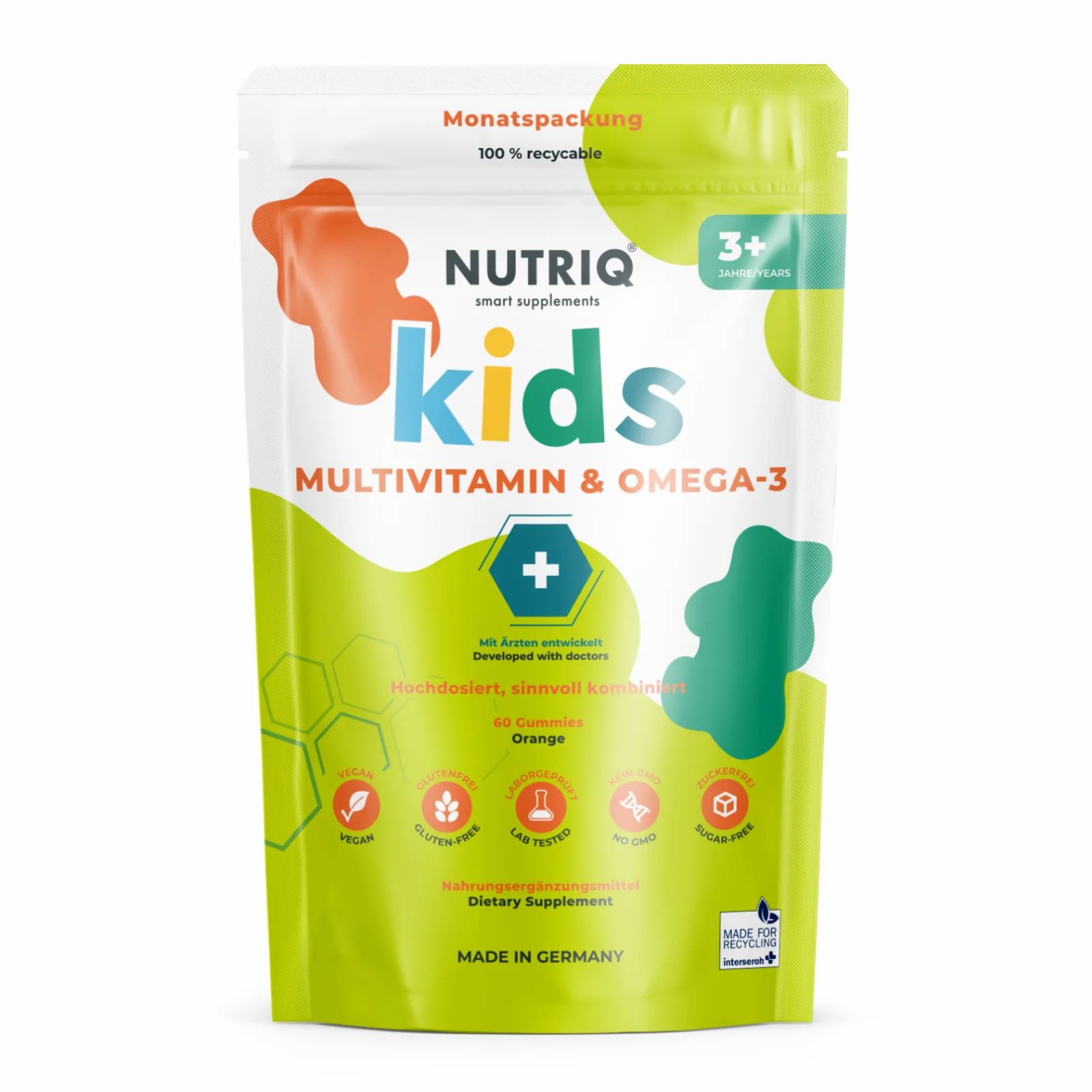 Nutriq Multivitamin & Omega 3 60 St