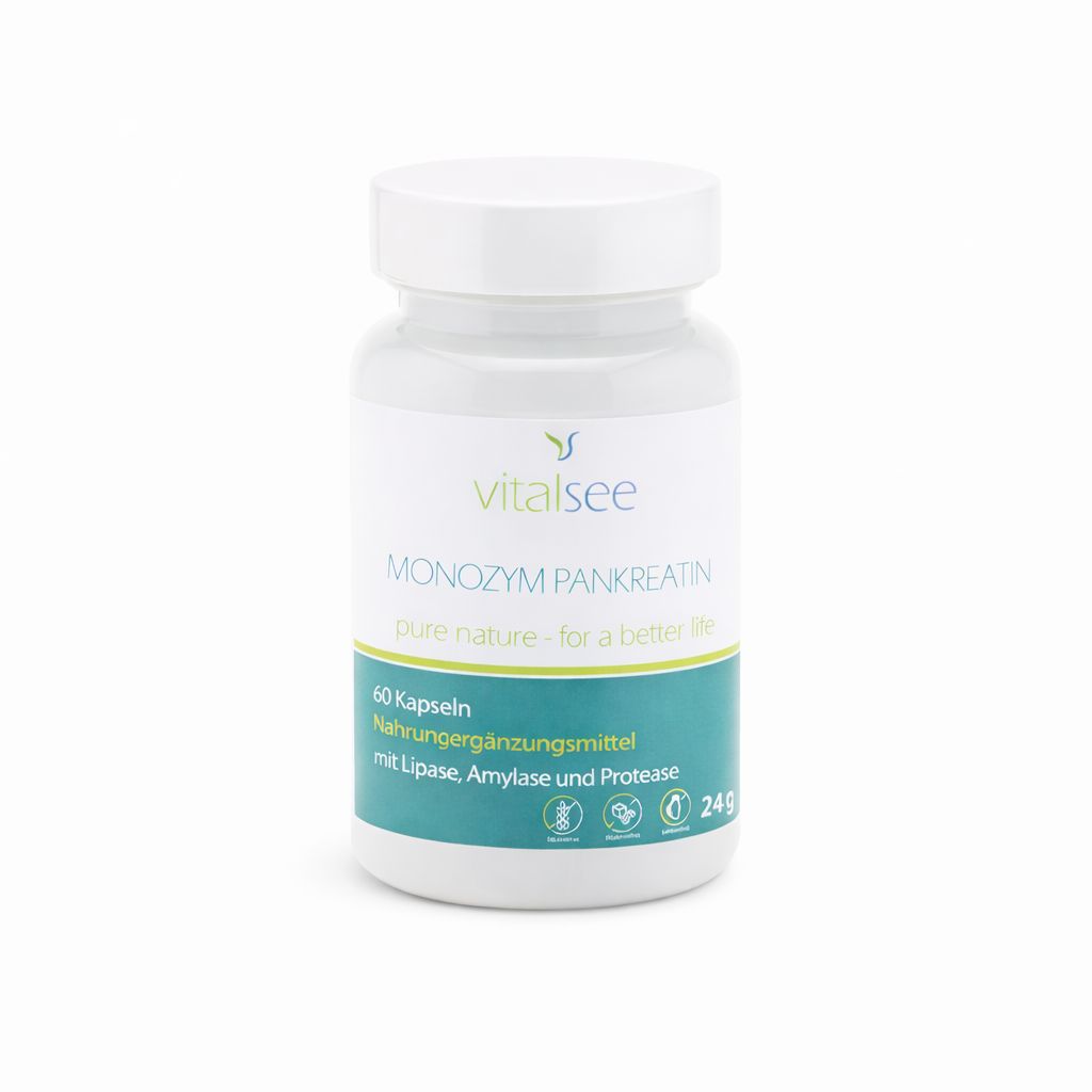 Vitalsee Monozym Pankreatin 60 St Kapseln