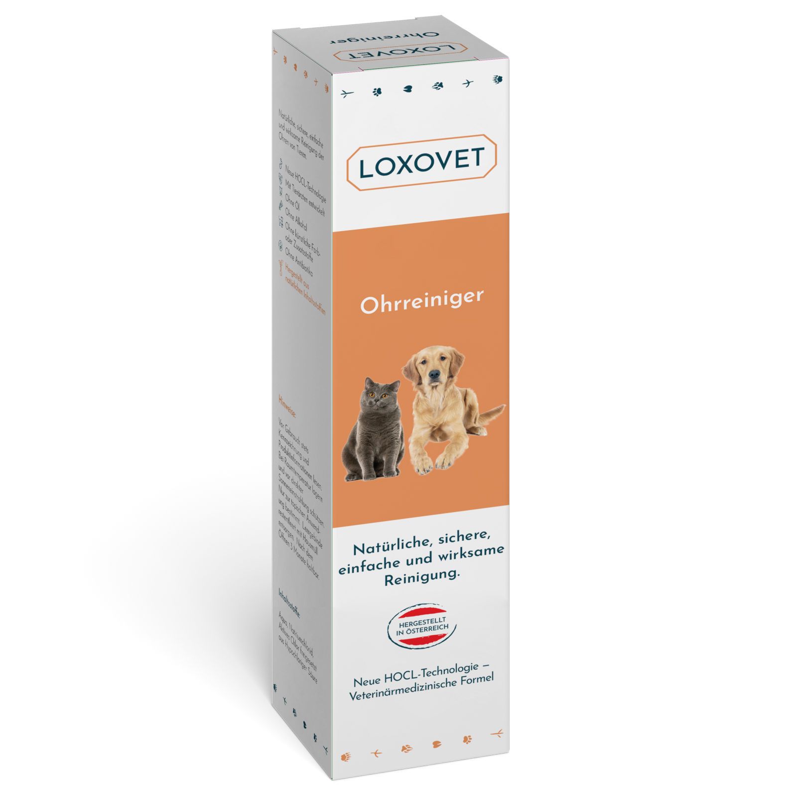 Loxovet Ohrenreiniger - für die Reinigung und Pflege der Ohrenpartie 100 ml Gel