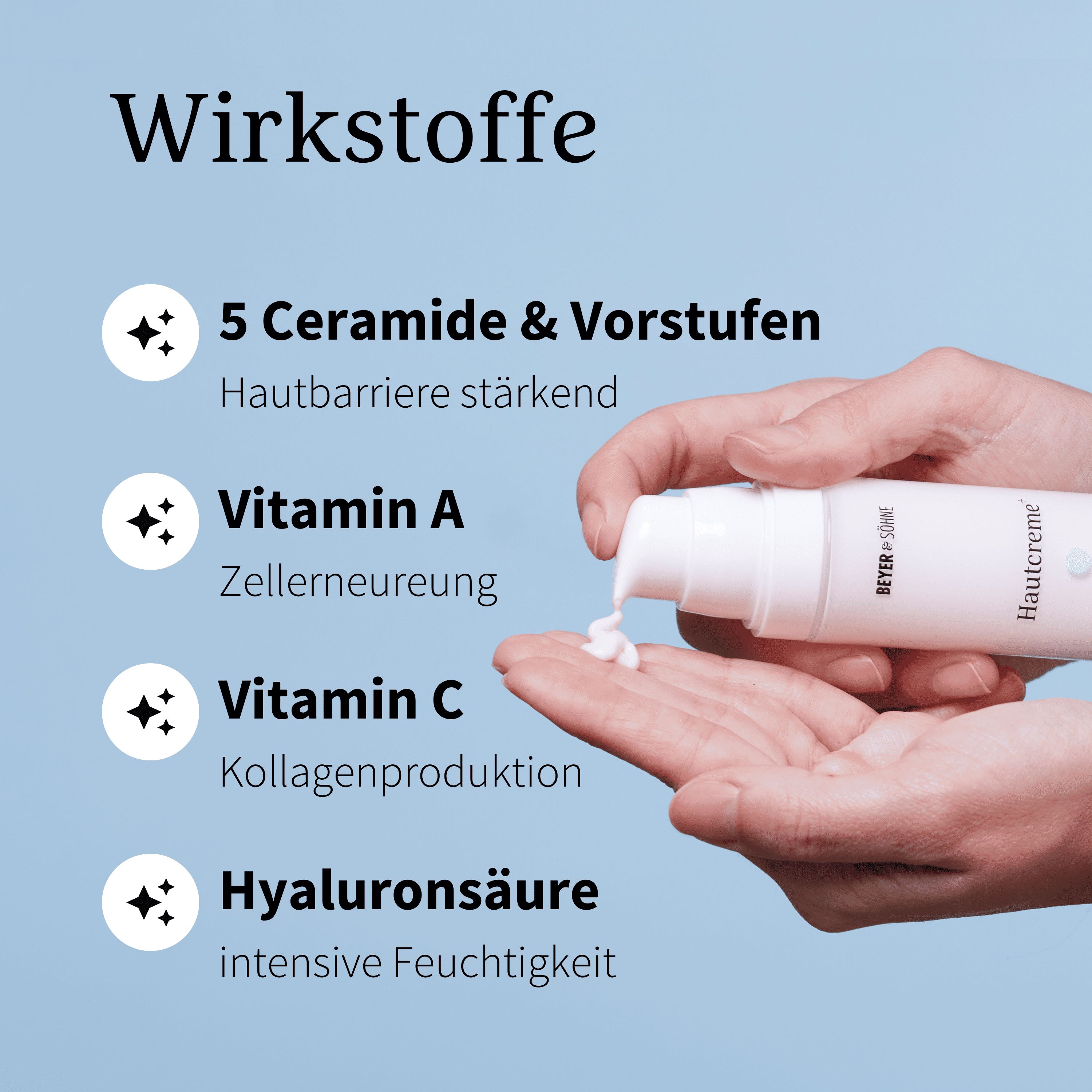 Beyer & Söhne Hautcreme+ für Normale Haut - Anti-Aging-Gesichtspflege