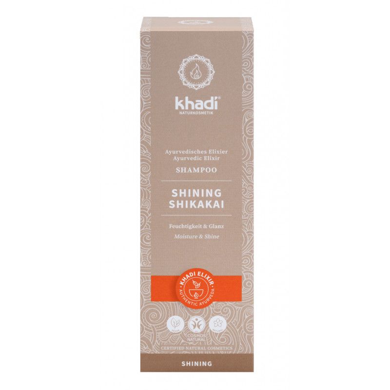 khadi Naturkosmetik Ayurvedisches Elixier Shampoo Shining Shikakai 200 ml