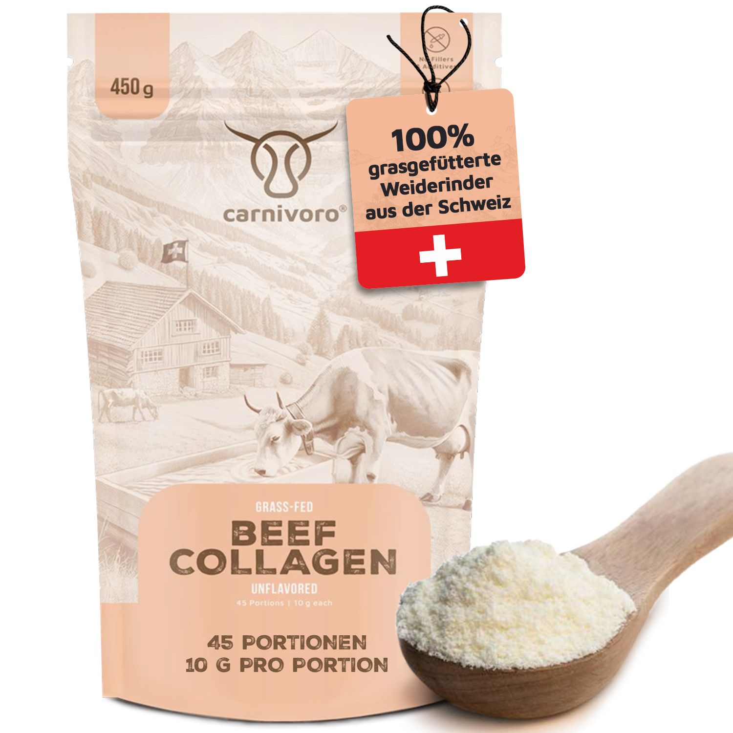 Carnivoro® Kollagenpeptide - Kollagenhydrolysat Pulver