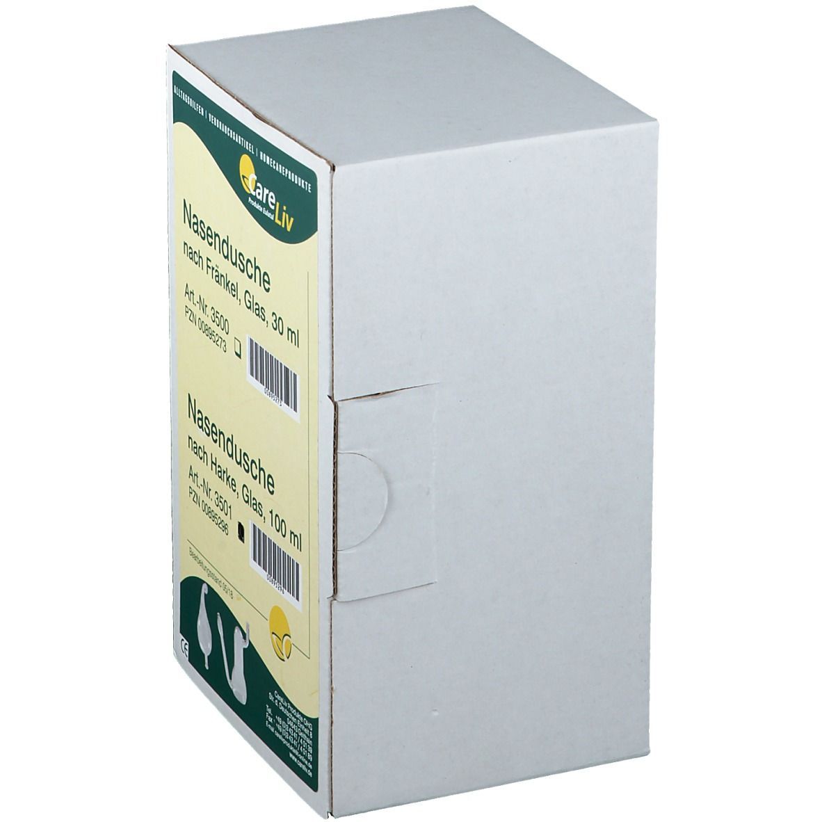 Nasendusche nach Harke 100 ml Glas
