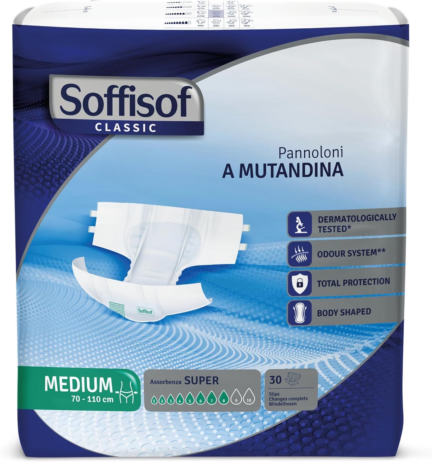 Soffisof Classic Pannoloni con Adesivi Super