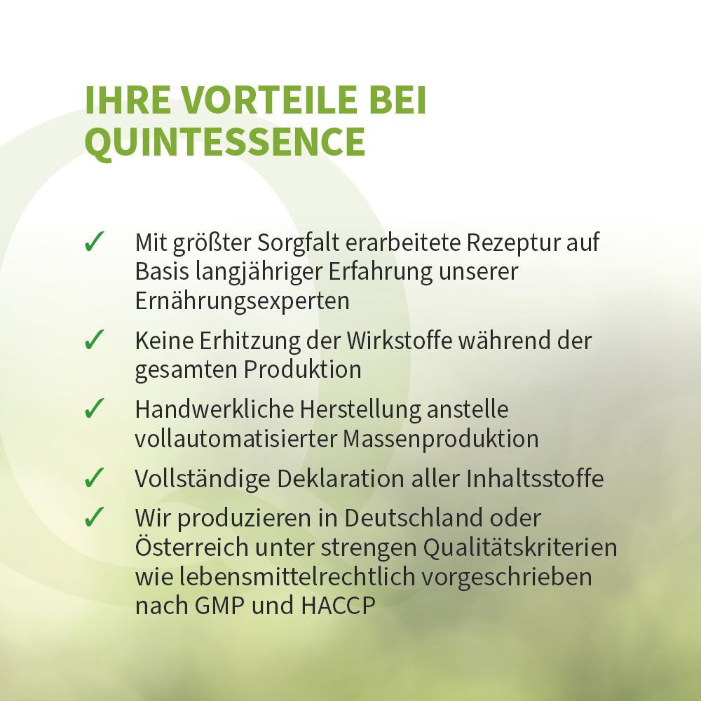 Rosskastanie Weinlaub Plus Kapseln von Quintessence