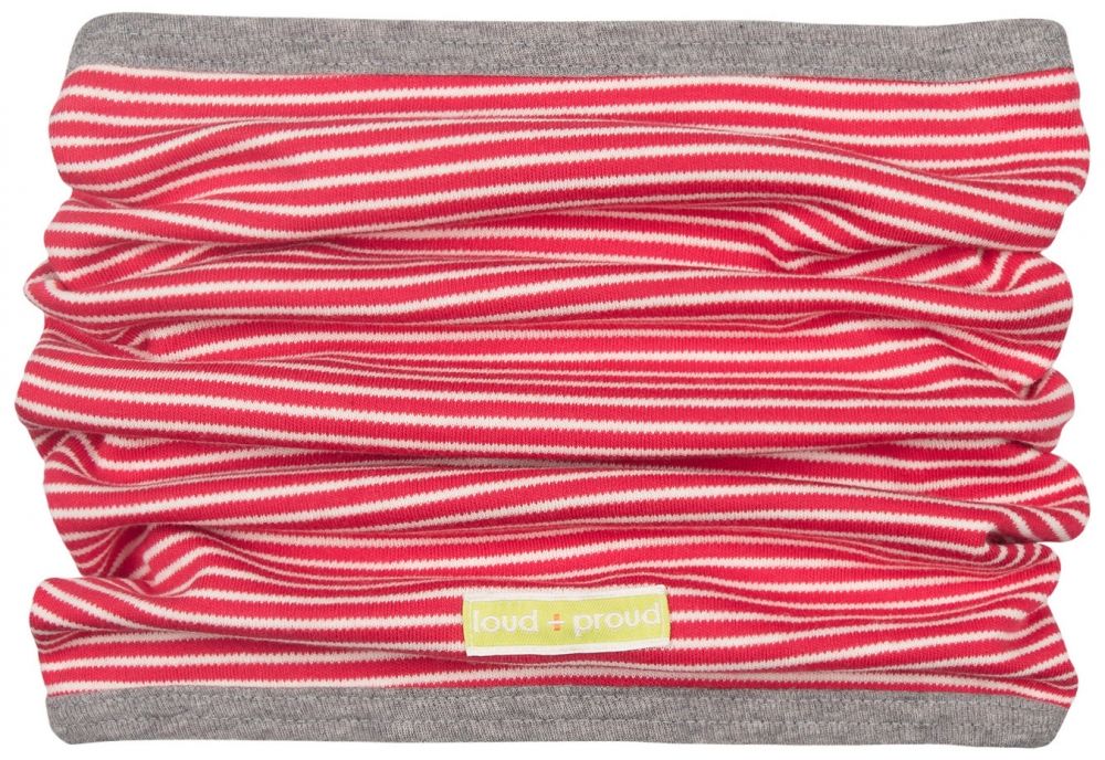 loud + proud Schlauchschal, tomate