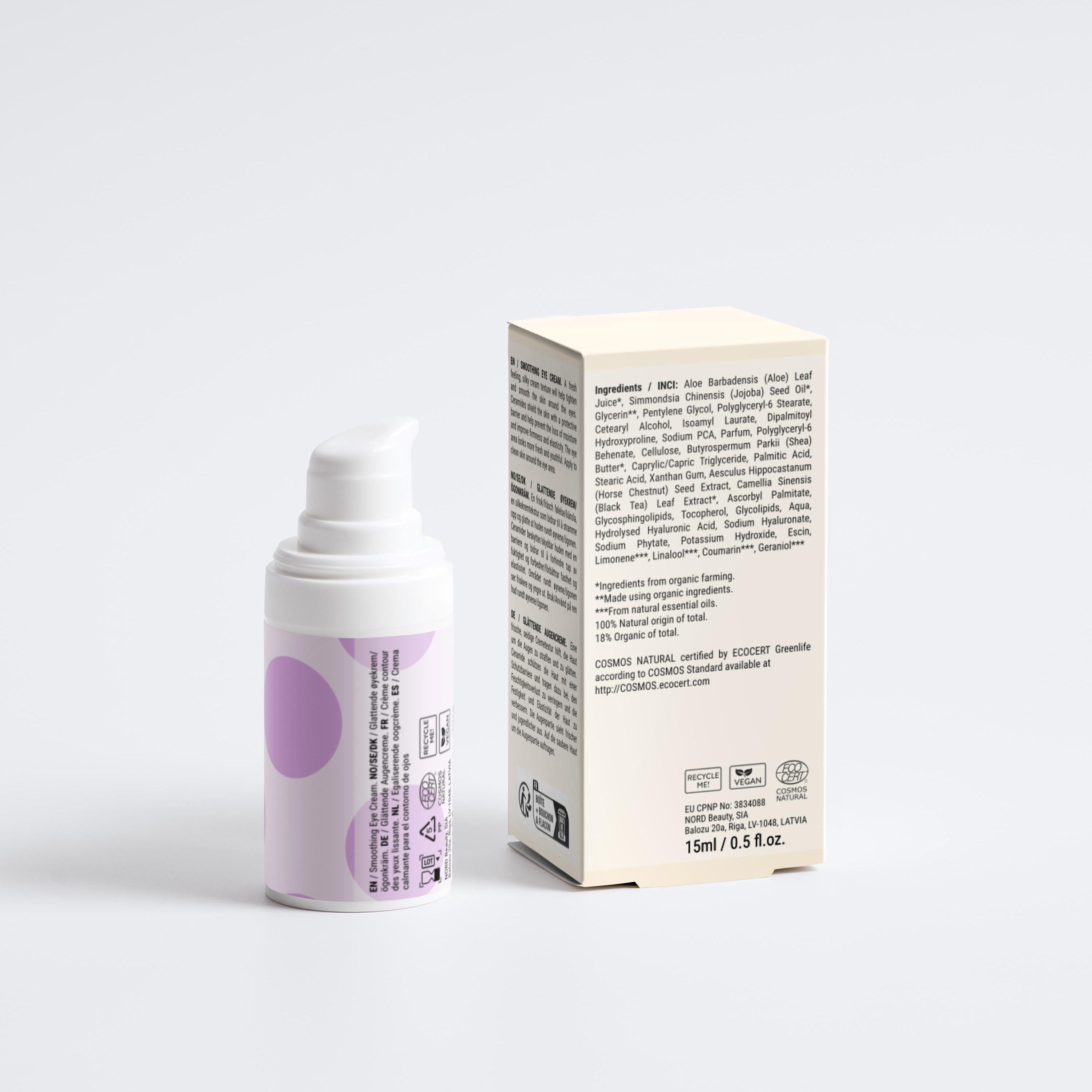 Zero Skin Glättende Augencreme hydratisierend, straffend für trockene und reife Haut