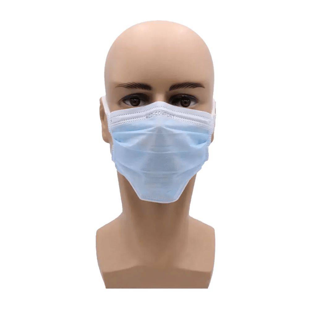 Med-Comfort Mundschutz 3-lg. zum Binden TYP IIR 50 St