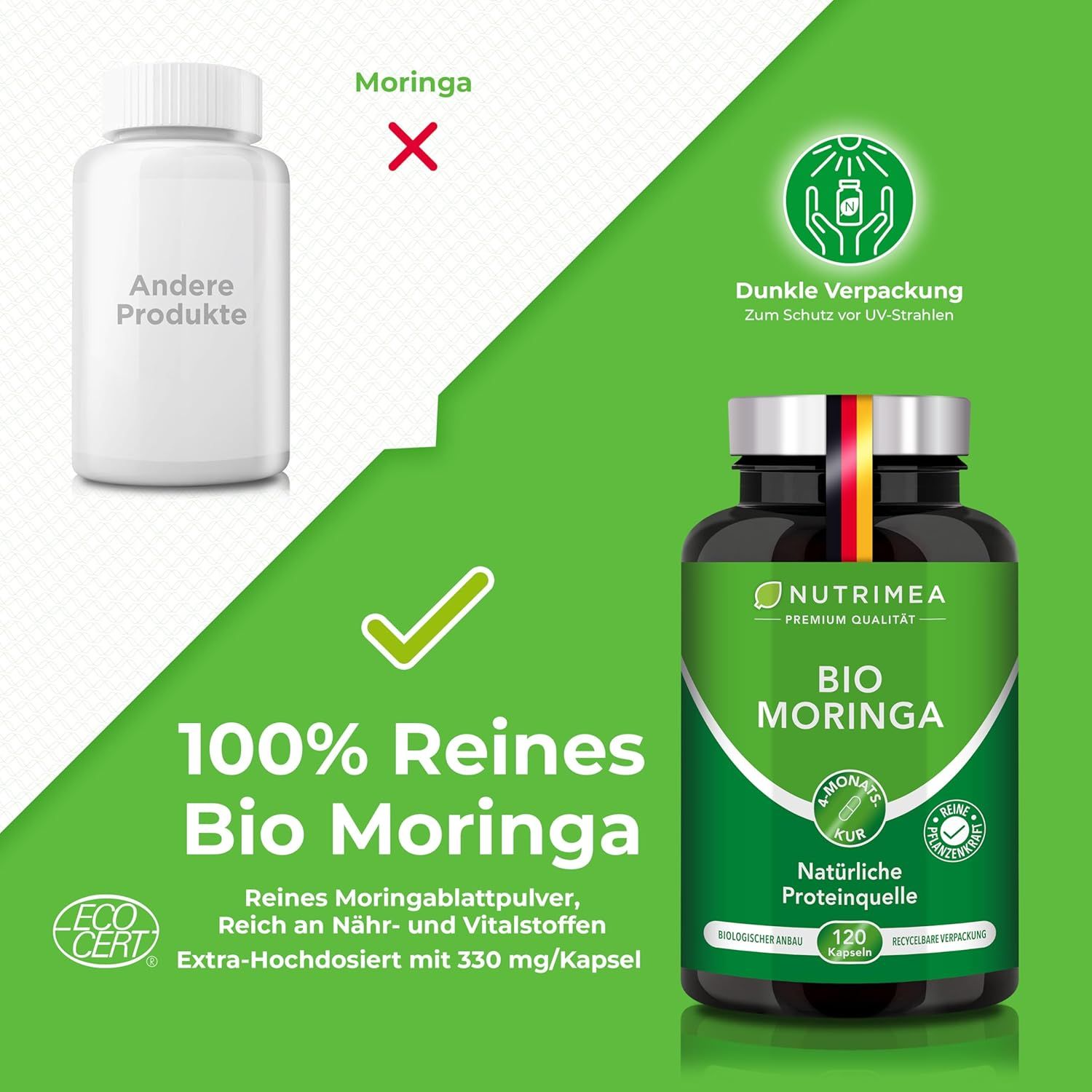 Nutrimea MORINGA Oleifera Kapseln