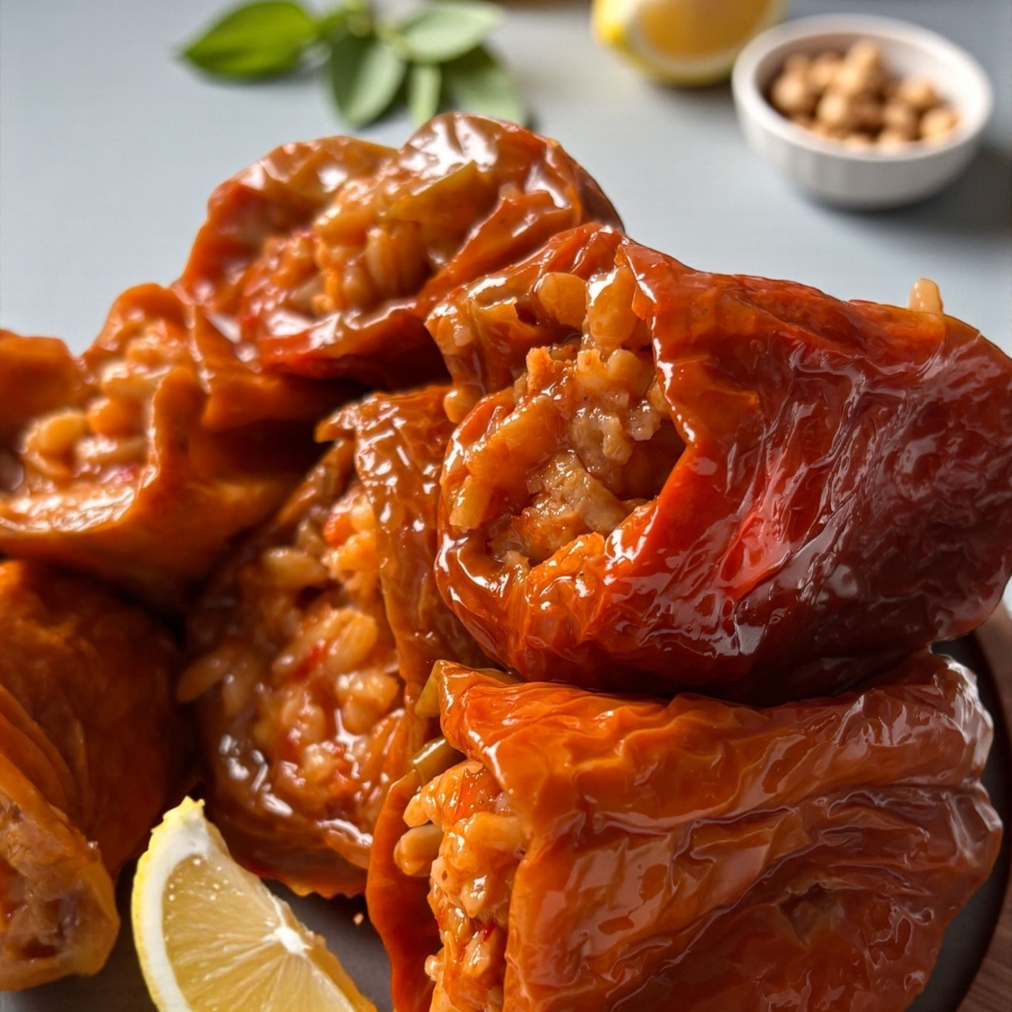 Öz Natur | Gefüllte Paprika mit Olivenöl