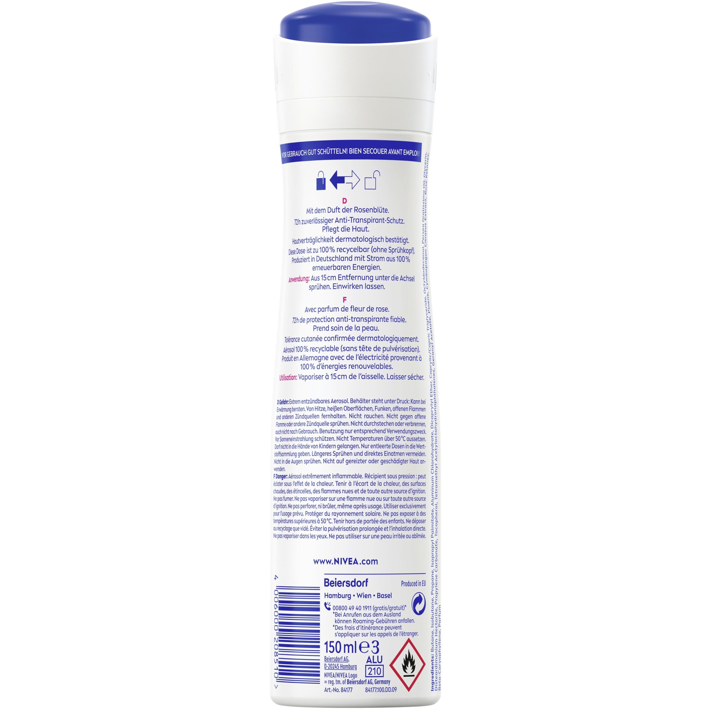 NIVEA Rosenblüte Anti-Transpirant Spray