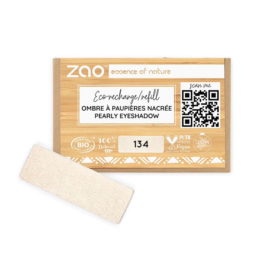 ZAO Make-up Ricarica Ombretto rettangolare Perlato 1 St