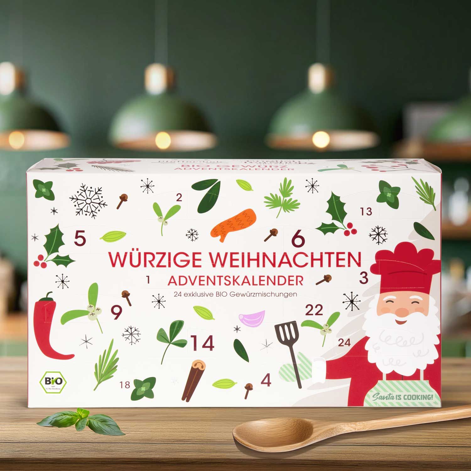 pfefferdieb - Gewürz Adventskalender Würzige Weihnachten bio