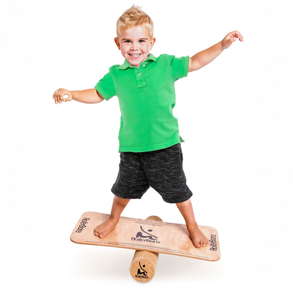 RollerBone Balance-Board-Set Starter Kork