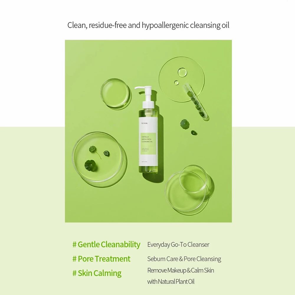 iUNIK Centella Green Fresh Cleansing Oil